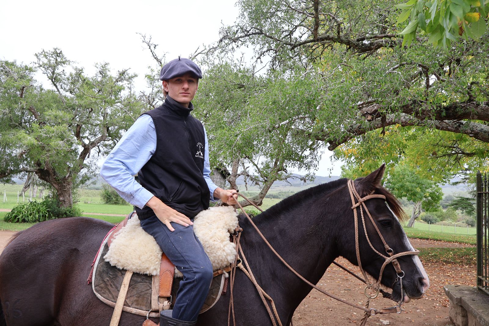 Trabajo rural a caballo